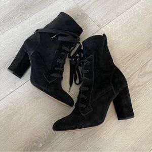 Splendid Women's Hacken suede Ankle-High Lace-Up Boot
